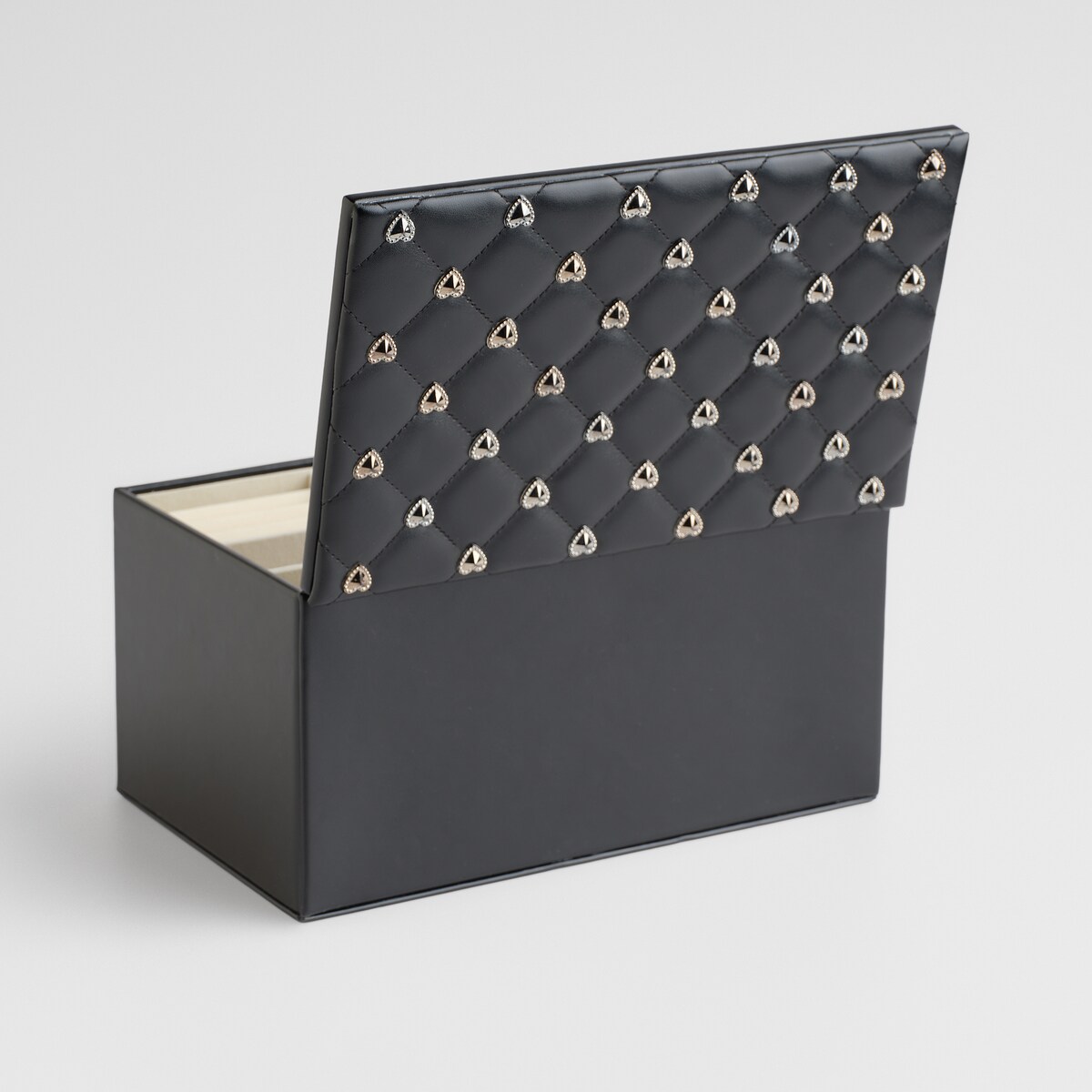 Szkatułka Na Biżuterię Dourado 16x26 cm z motywem serca