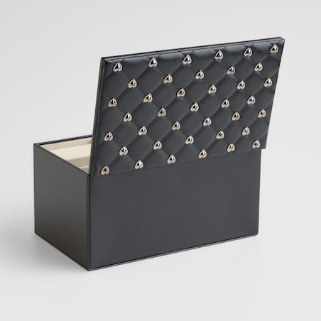 Szkatułka Na Biżuterię Dourado 16x26 cm z motywem serca