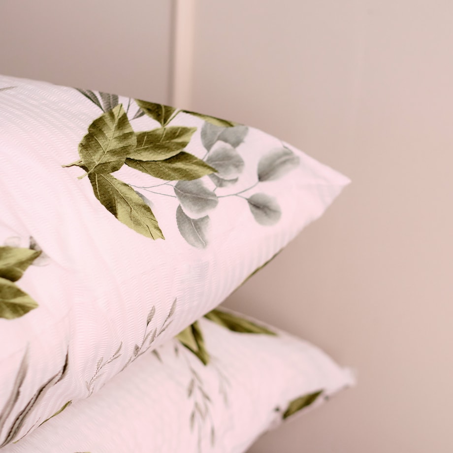 Pościel z kory Ralisosi 200x220 cm z motywem roślinnym