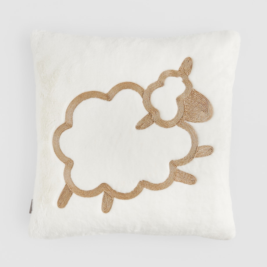 Poszewka Haftowana Sheepster 45x45 cm z motywem baranka