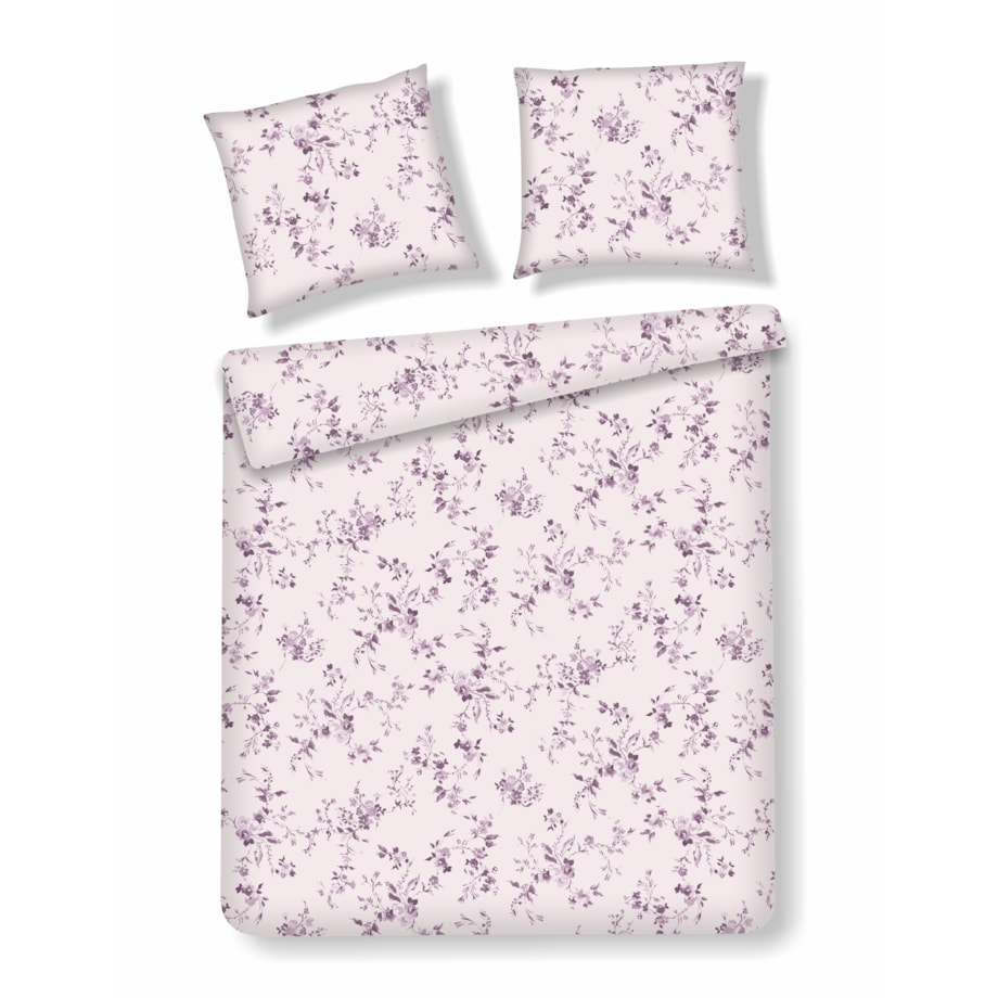 Pościel Bawełniana Fiorre 200x220 cm z motywem roślinnym
