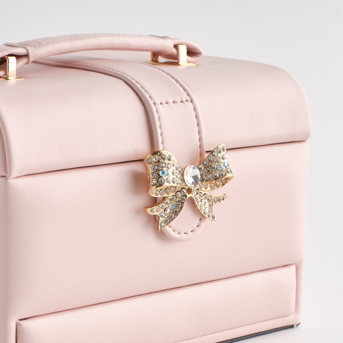 Szkatułka z lustrem i szufladkami Patricia 18x14 cm