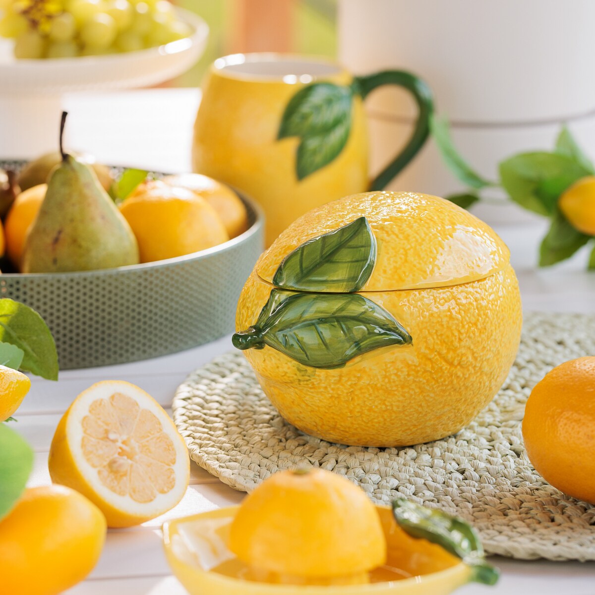 Kubek Lemoni ręcznie malowany