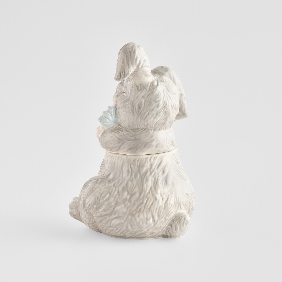 Pojemnik Pasquile z motywem kwiatowym i królika