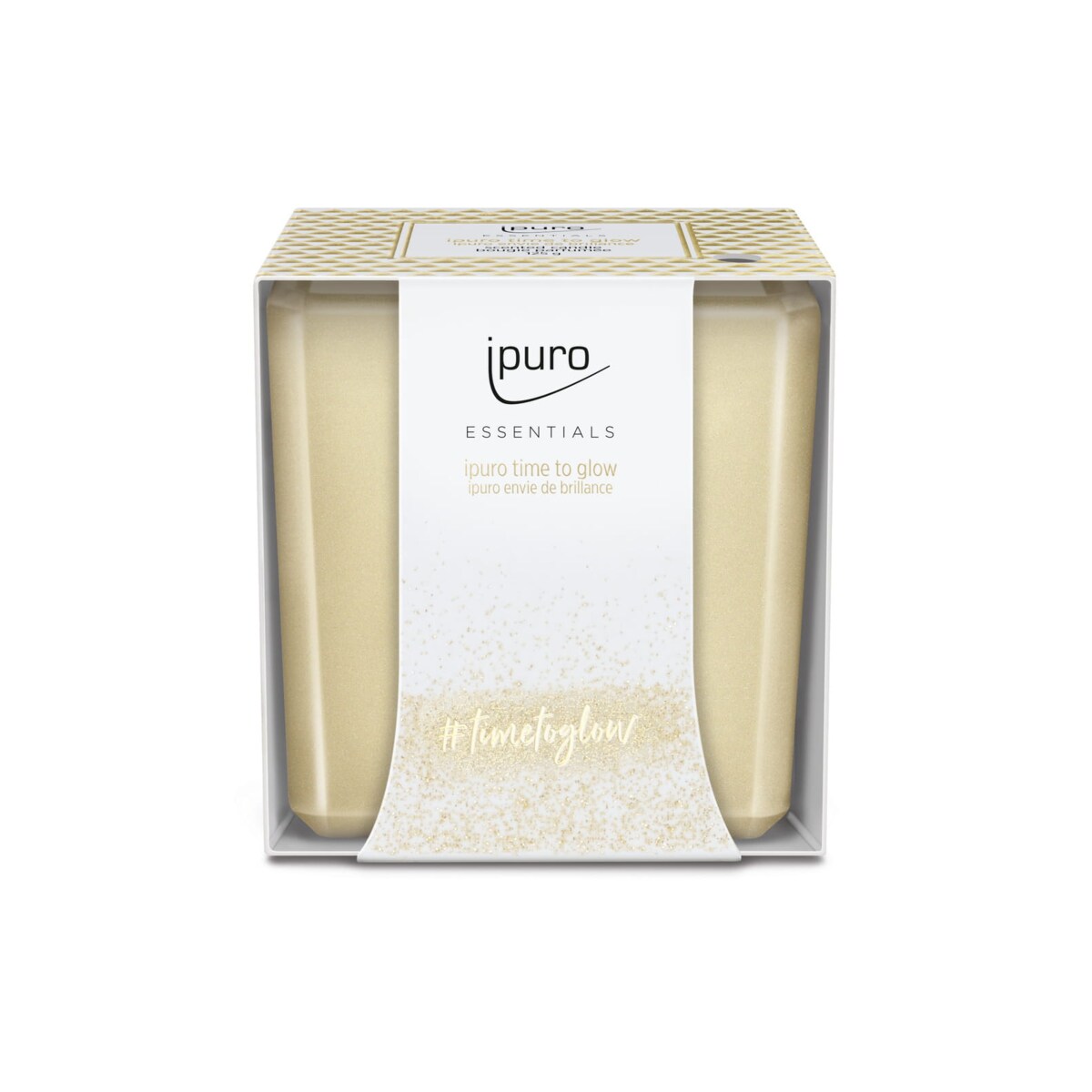 Świeca zapachowa ipuro ESSENTIALS Time to glow 125 g