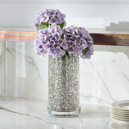 Wazon Nantes z motywem geometrycznym