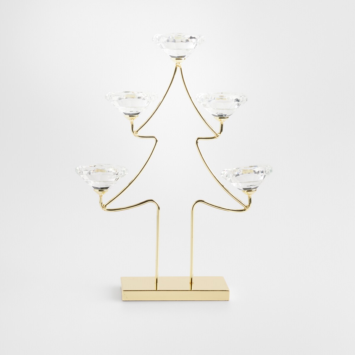 Świecznik Diamonds tree z motywem choinki