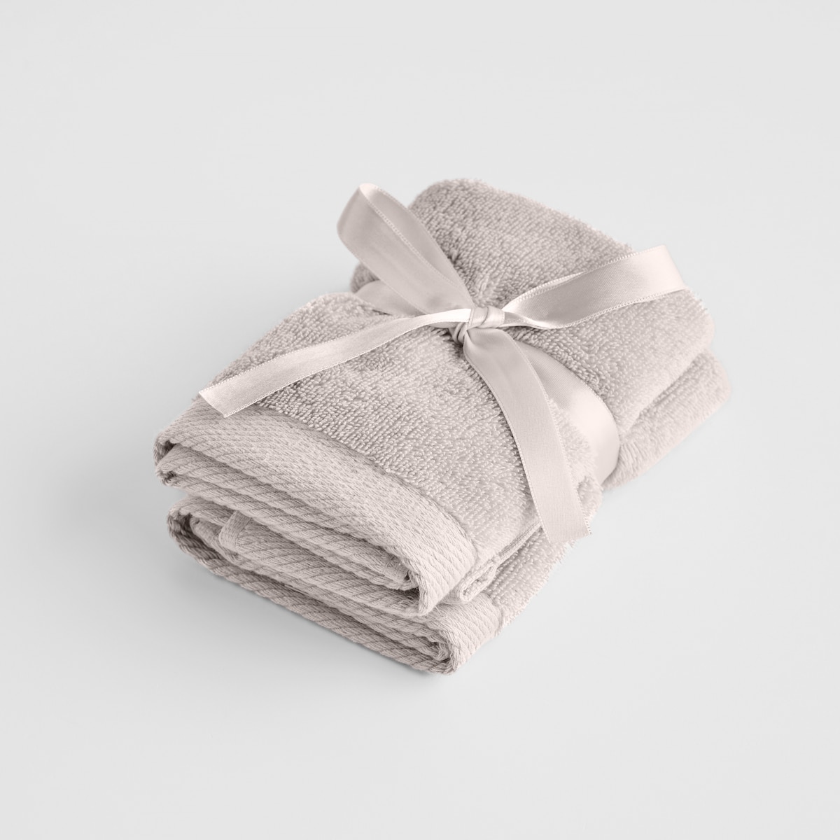 Komplet 2 szt. ręczników z bawełny egipskiej do twarzy lub do rąk Spa 30x30 cm