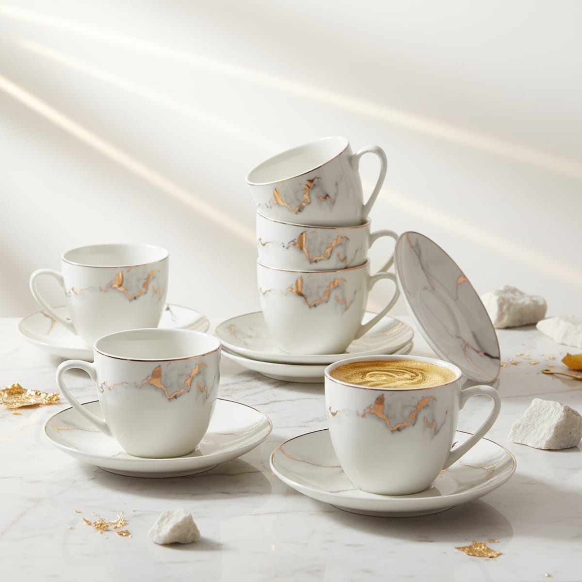 Komplet 6 Filiżanek Marberis