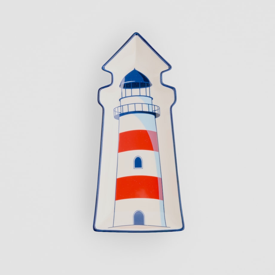 Patera Ancorare z motywem morskim