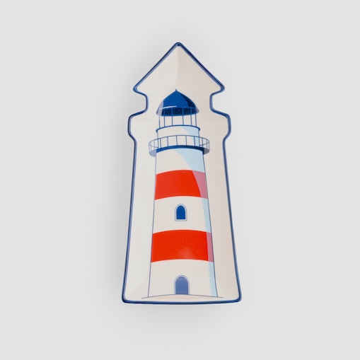 Patera Ancorare z motywem morskim