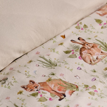 Pościel z bawełny satynowej Bambik 200x220 cm z motywem zwierzęcym