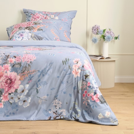 Pościel Z Mikrofibry Malwani 160x200 cm z motywem kwiatowym