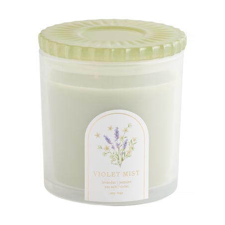 Świeca Zapachowa Bloomis z motywem kwiatowym