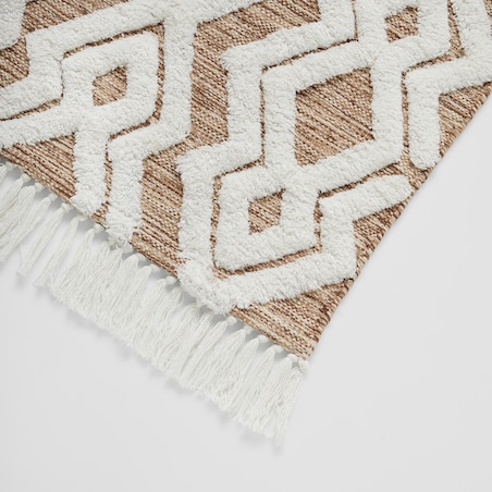 Chodnik Nesna 60x90 cm z wzorem geometrycznym