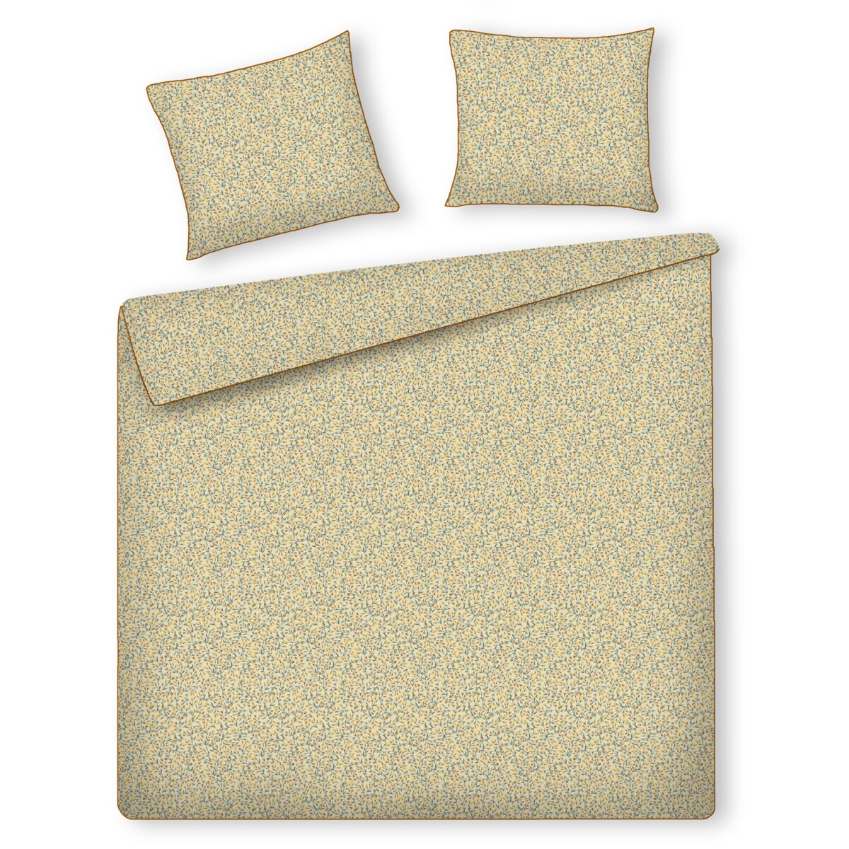 Pościel z bawełny satynowej Crisenta 200x220 cm z motywem kwiatowym