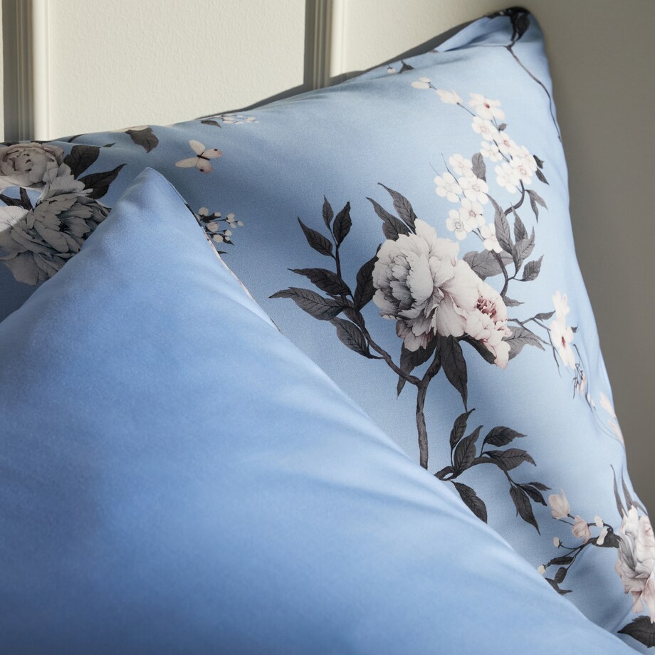 Pościel z bawełny satynowej Solfiera 200x220 cm z motywem kwiatowym