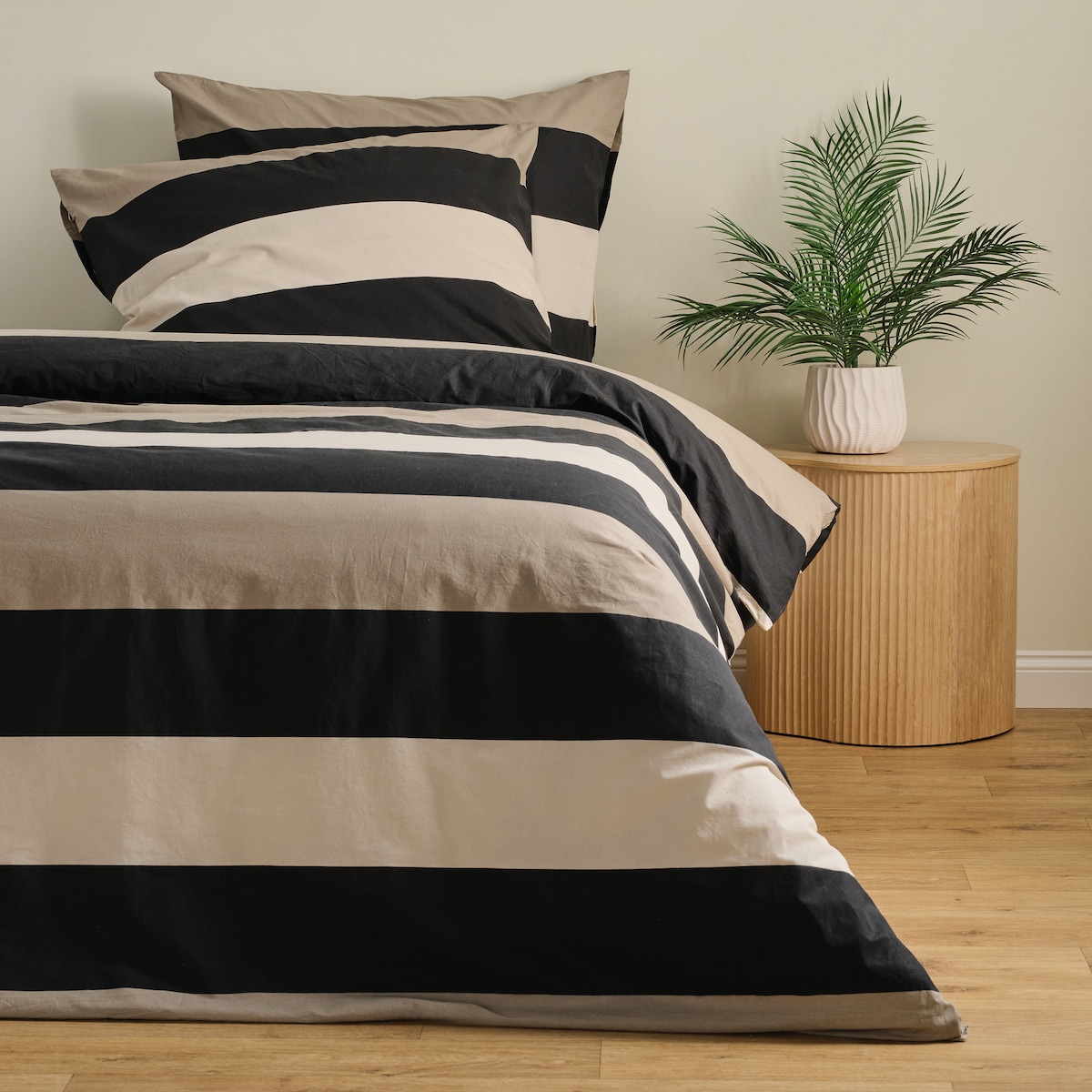 Pościel Bawełniana Mirni 160x200 cm z wzorem geometrycznym