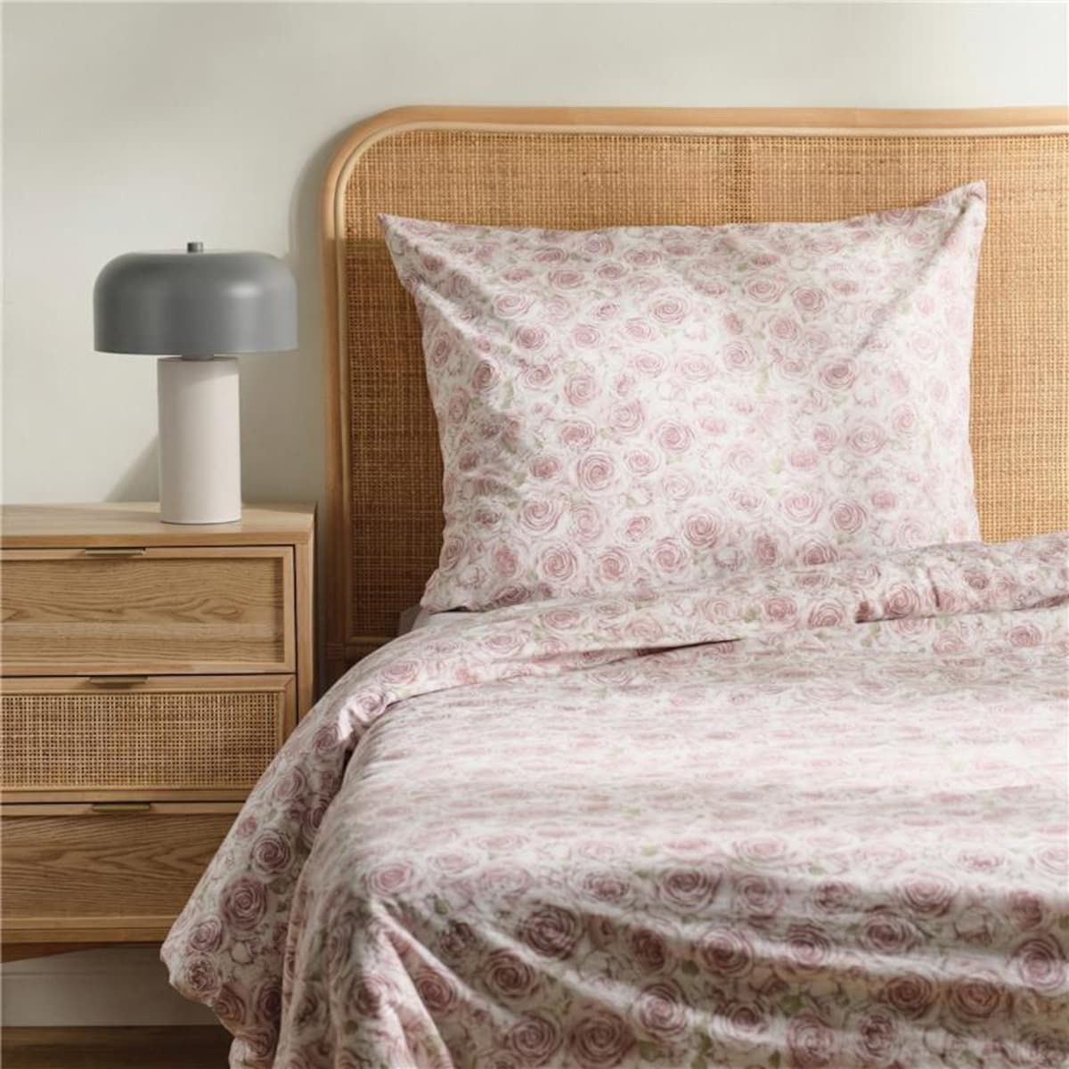Pościel Bawełniana Rosalini 140x200 cm z motywem kwiatowym