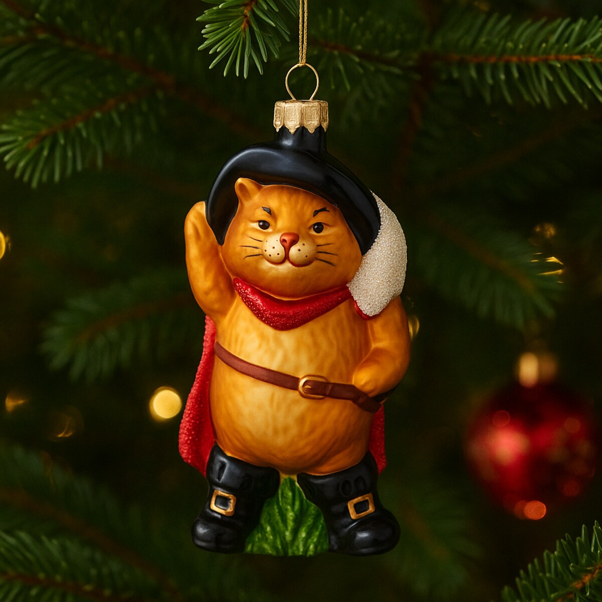 Bombka szklana Amigo z motywem zwierzęcym