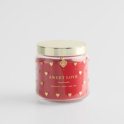 Świeca Zapachowa Lovis z motywem serca