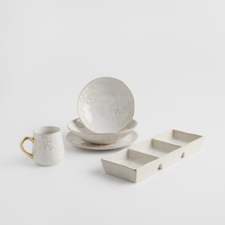 Kubek Flakes z motywem śnieżynki