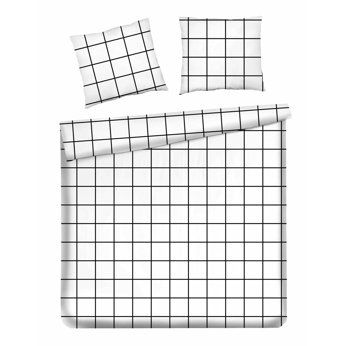 Pościel Bawełniana Gratal 200x220 cm w kratę