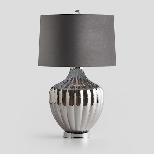 Lampa Stołowa Ze Szklaną Podstawą Norma