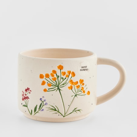 Komplet Kubków Meadora z motywem kwiatowym