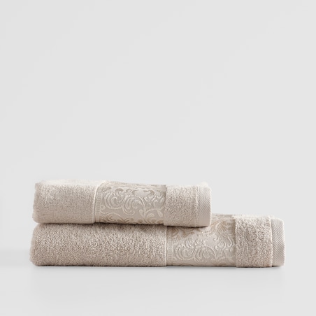 Ręcznik dekoracyjny Arabessi 50x90 cm z motywem arabeski