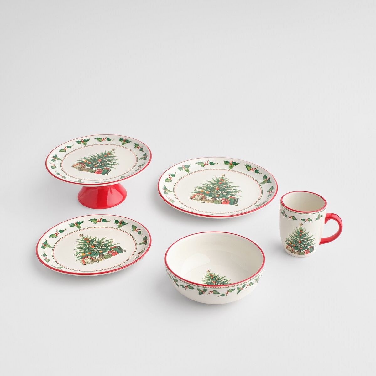 Kubek Regalos z motywem choinki