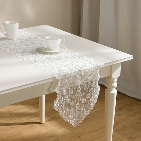 Bieżnik Haftowany Flena 35x160 cm