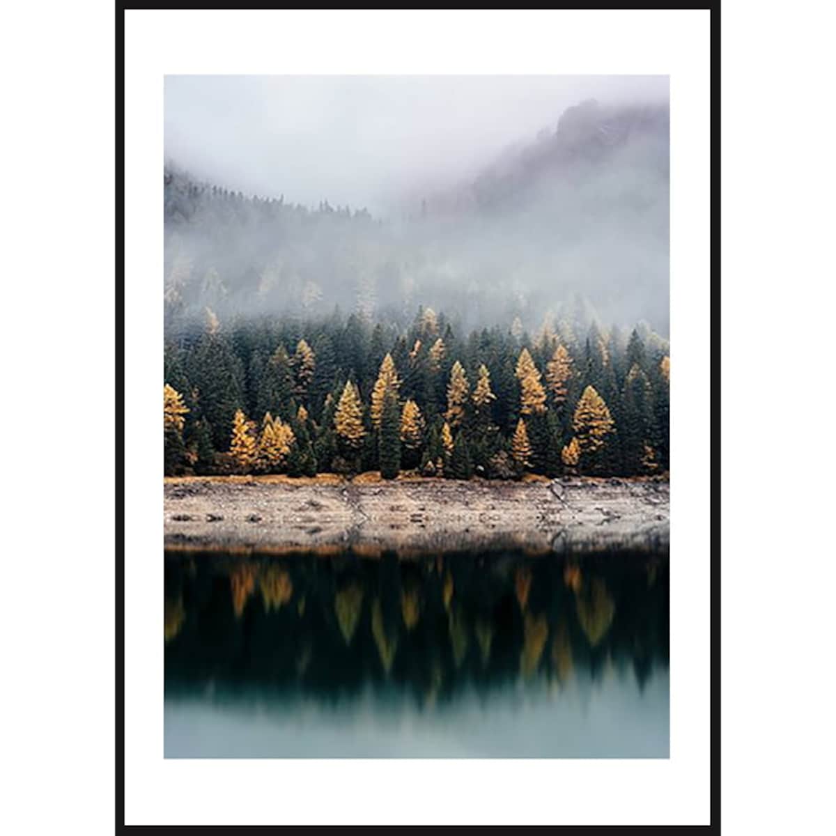 Poster Story, Plakat, Obraz - Łania na Śniegu