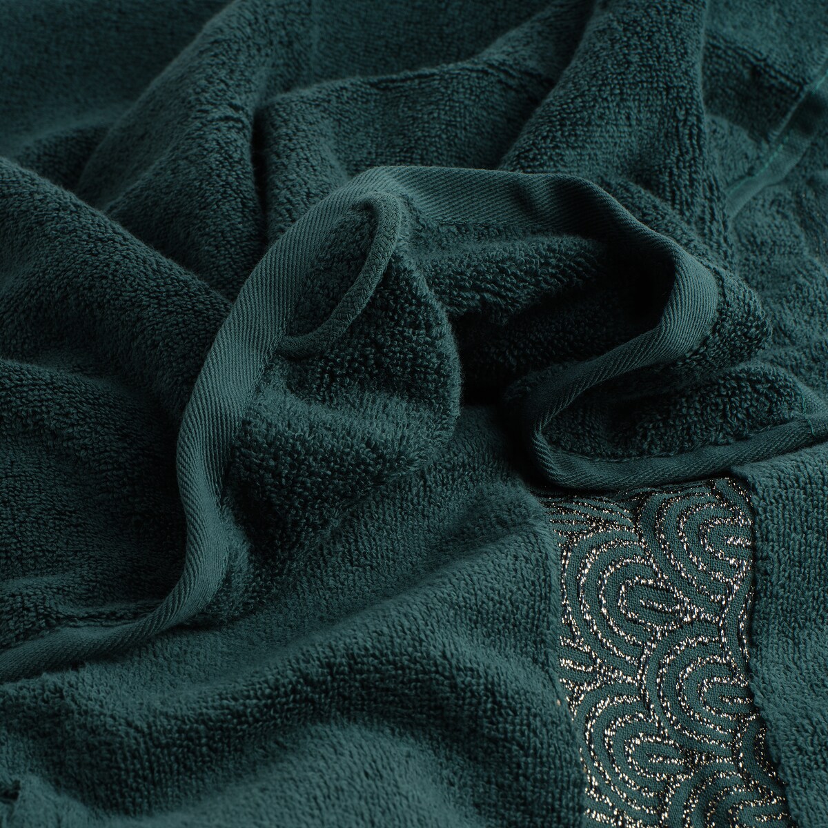 Prezentowy zestaw ręczników dekoracyjnych Rapello 2* 70x130 cm z motywem geometrycznym