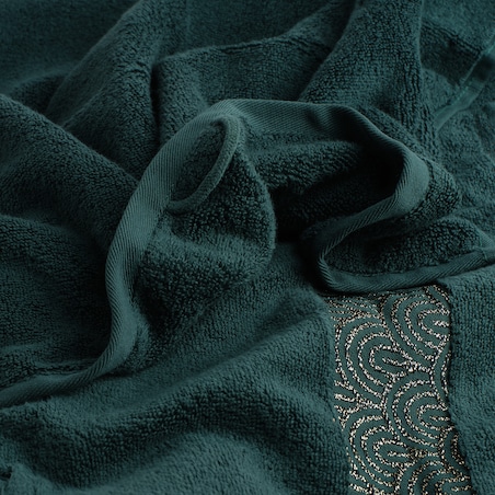 Prezentowy zestaw ręczników dekoracyjnych Rapello 2* 70x130 cm z motywem geometrycznym