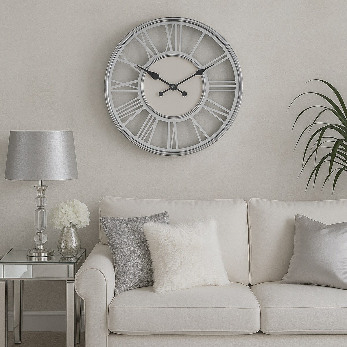 elegancki zegar ścienny eromatino 2 ø 45 cm