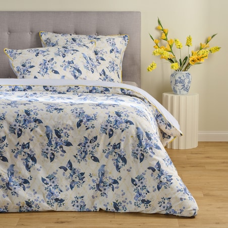 Pościel bawełniana z lamówką Lemondio 160x200 cm