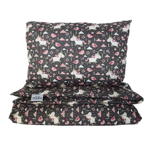 Pościel dziecięca bawełniana - kraina jednorożców 100/135