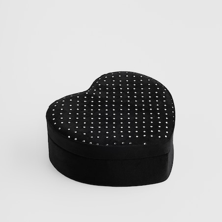 Szkatułka Na Biżuterię Berin 17x14.5 cm z motywem serca