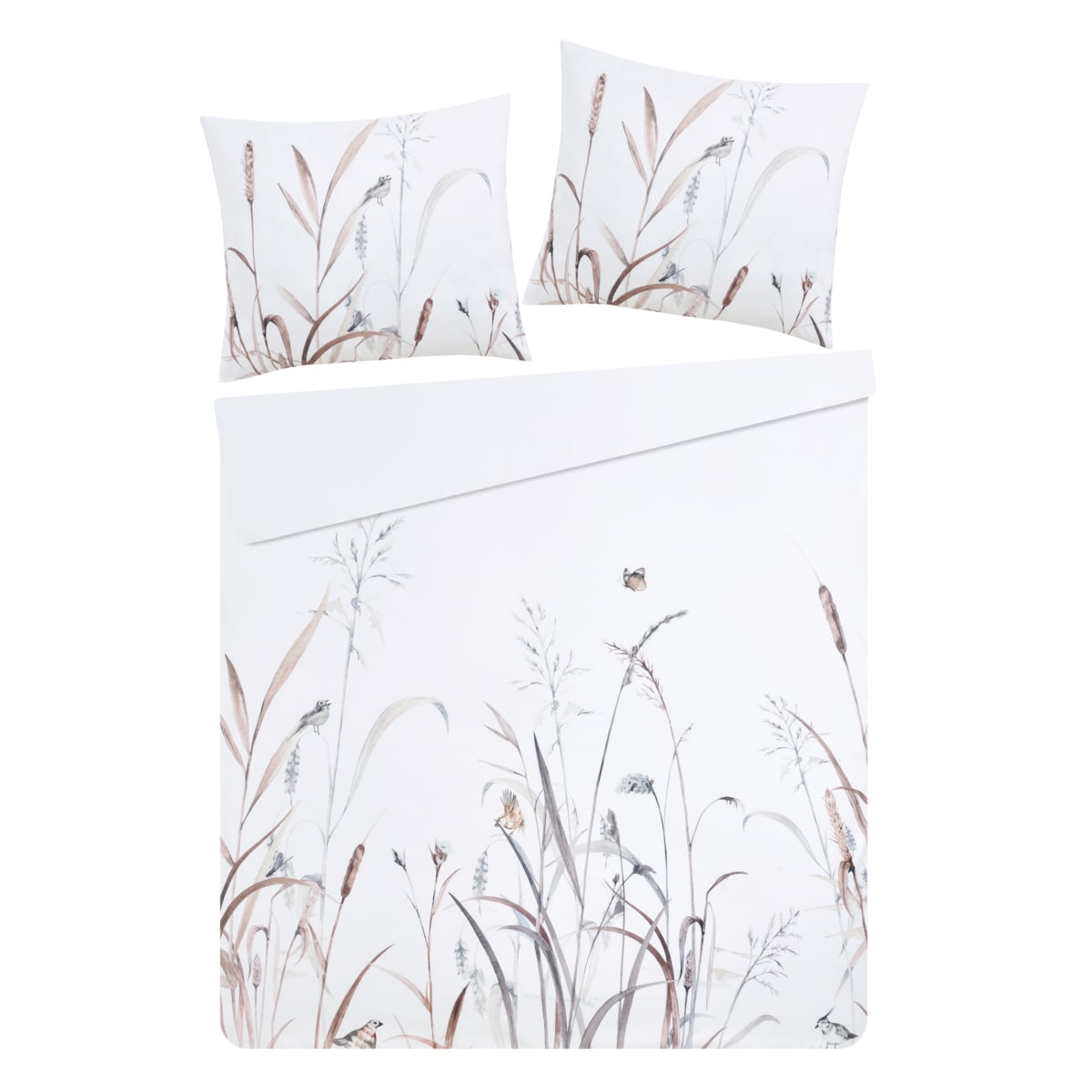 Pościel Z Mikrofibry Osmanta 160x200 cm z motywem roślinnym