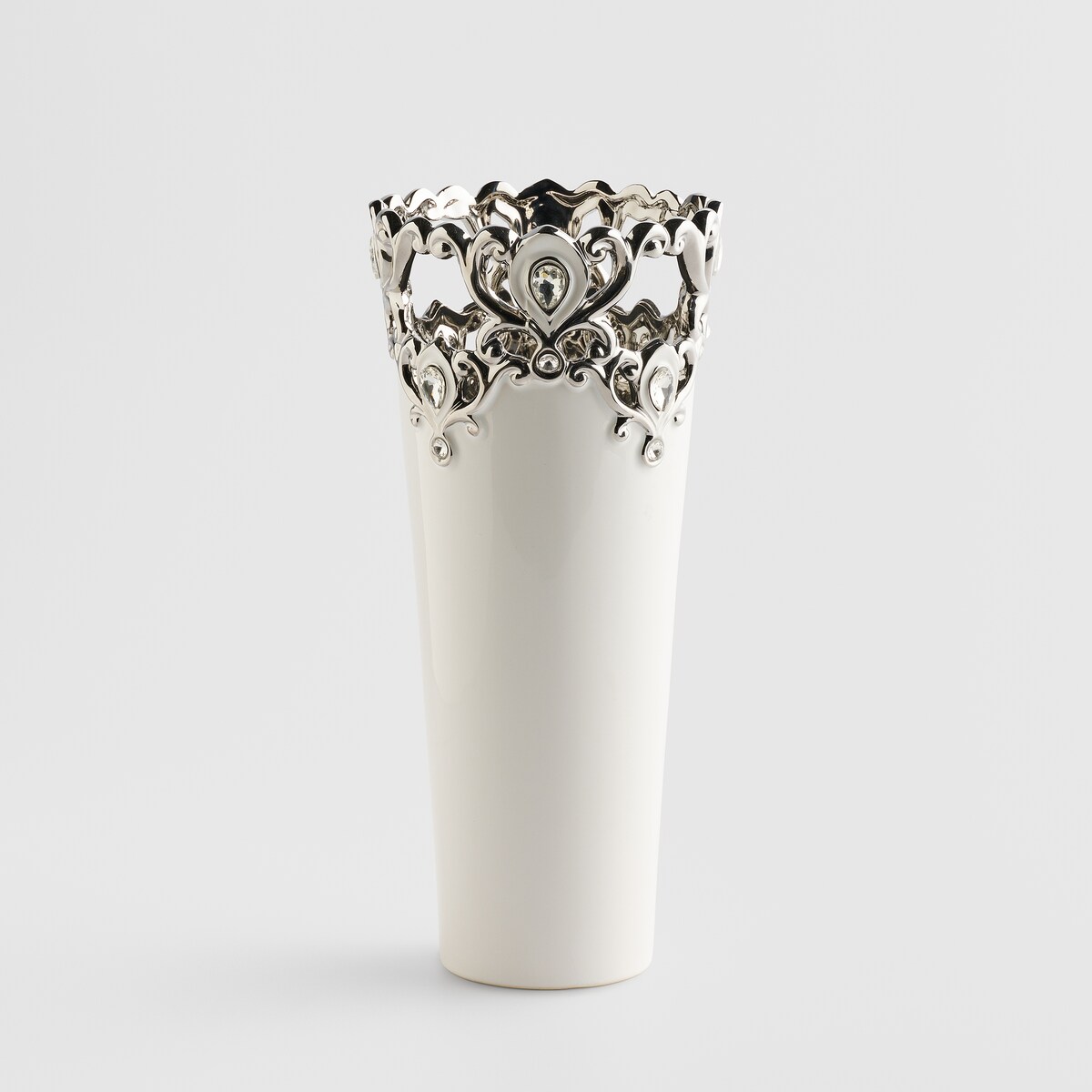 Wazon Palazzo z motywem geometrycznym