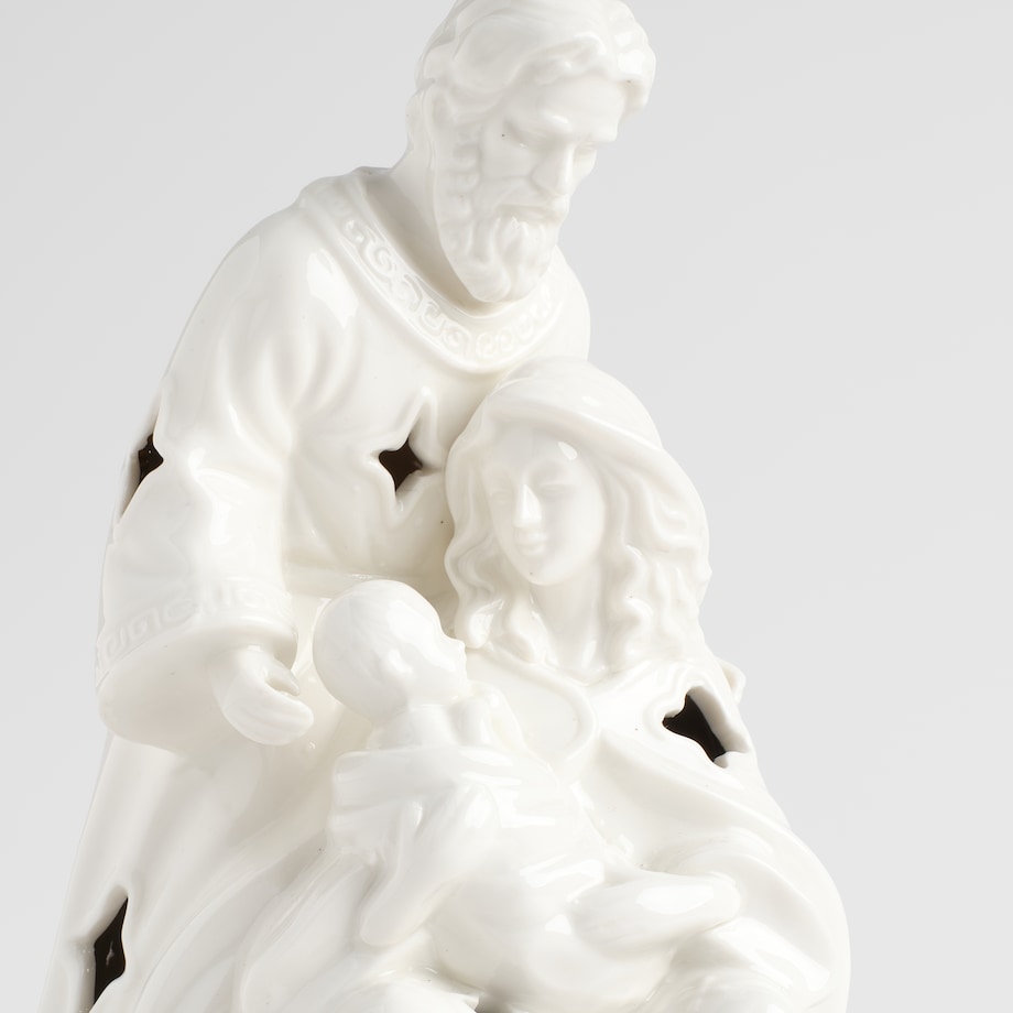 Figurka Led Sacra z motywem świętej rodziny