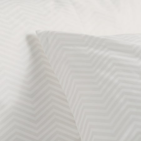 Pościel z bawełny satynowej Samjon 160x200 cm z motywem geometrycznym