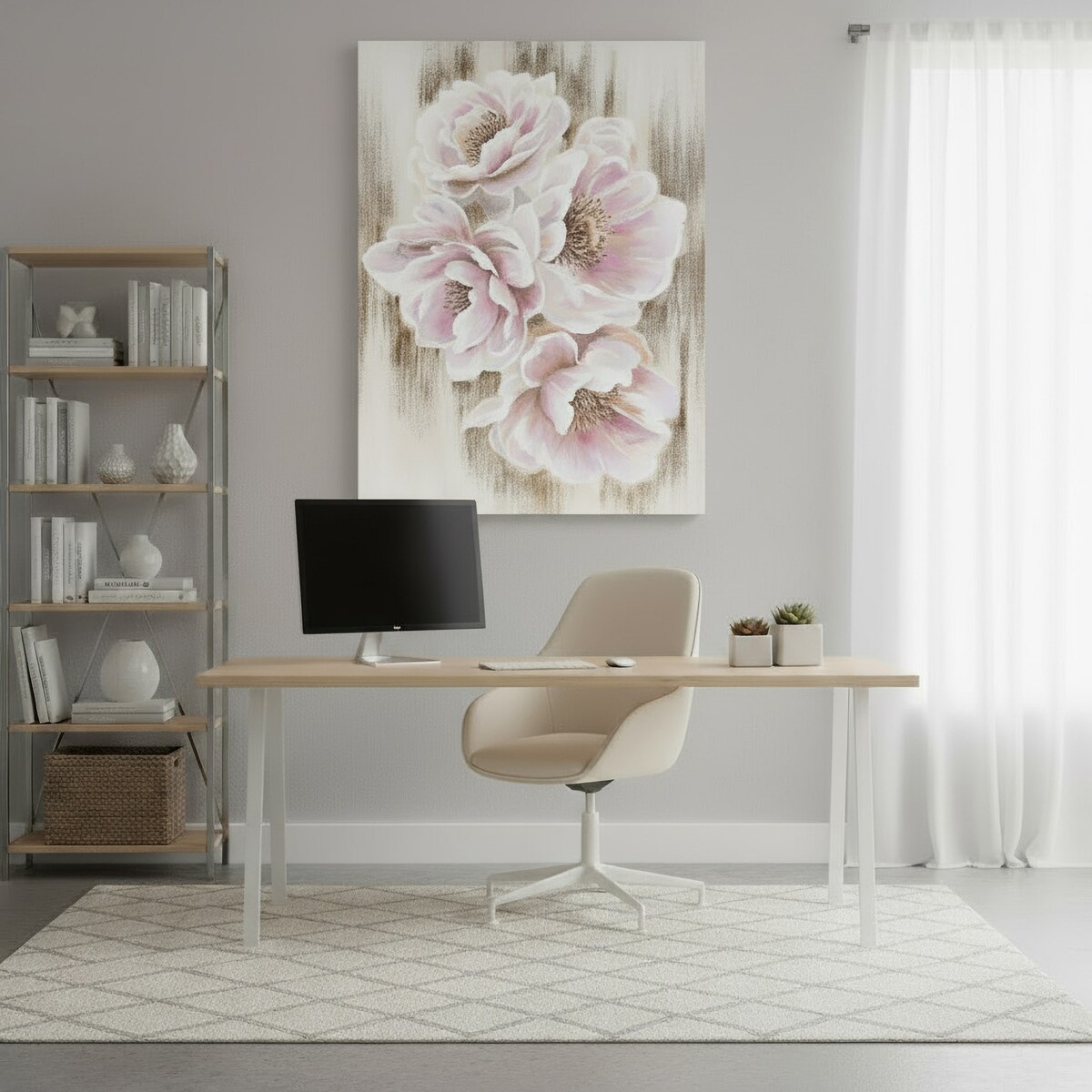 Obraz Cerasao z motywem kwiatowym