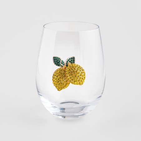 Szklanka Limoner z motywem owoców