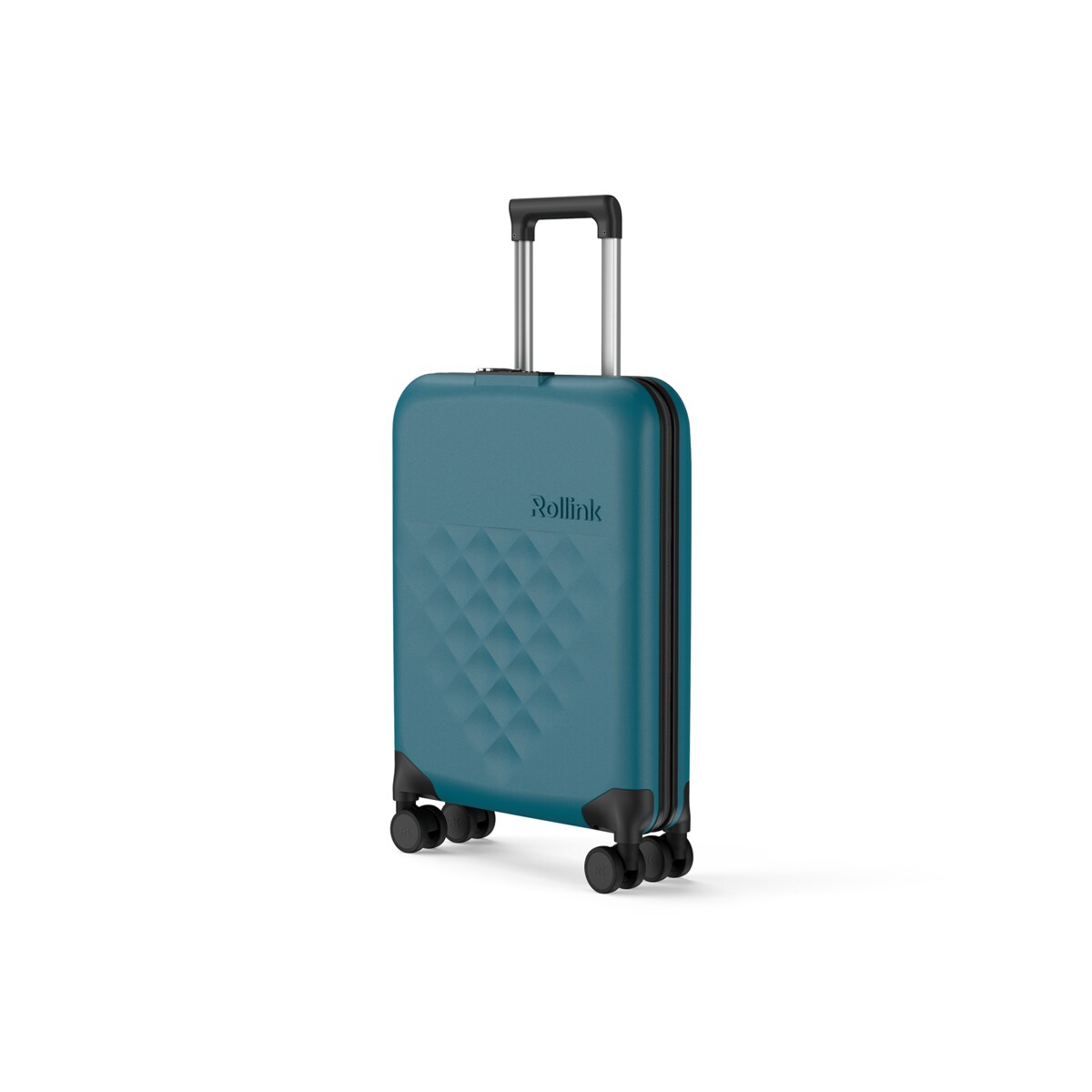 Składana walizka kabinowa Rollink, 21", deep lagoon