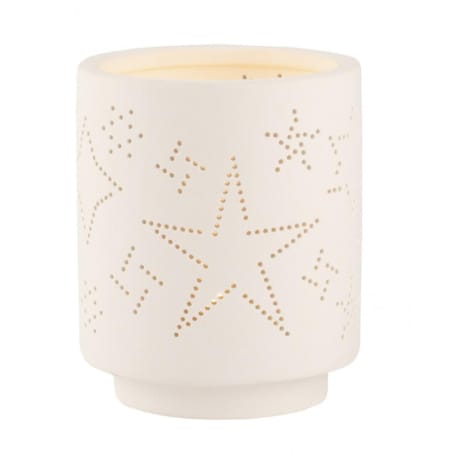 Zestaw 3 świeczników z motywem zimowym