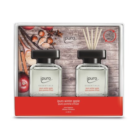 Zestaw prezentowy ipuro ESSENTIALS winter apple 2x50 ml