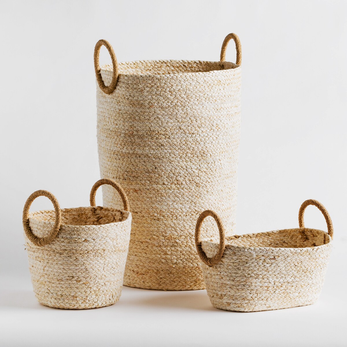 kosz z liści kukurydzy Maritos