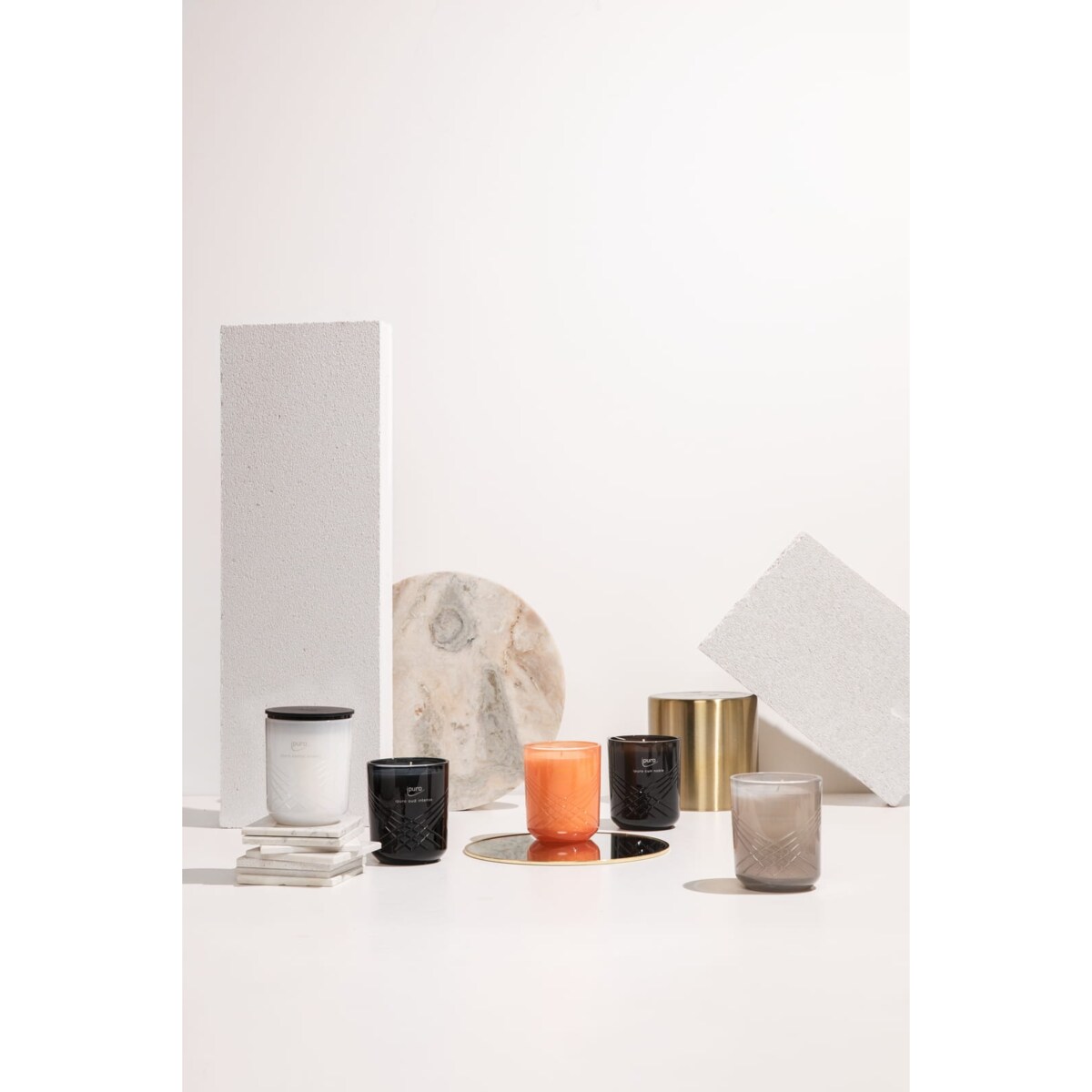 Świeca zapachowa ipuro Exclusive santal blanc 270 g